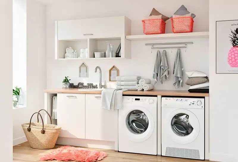 Buanderie dans un petit espace : optimisez votre espace avec ces idées d'aménagement