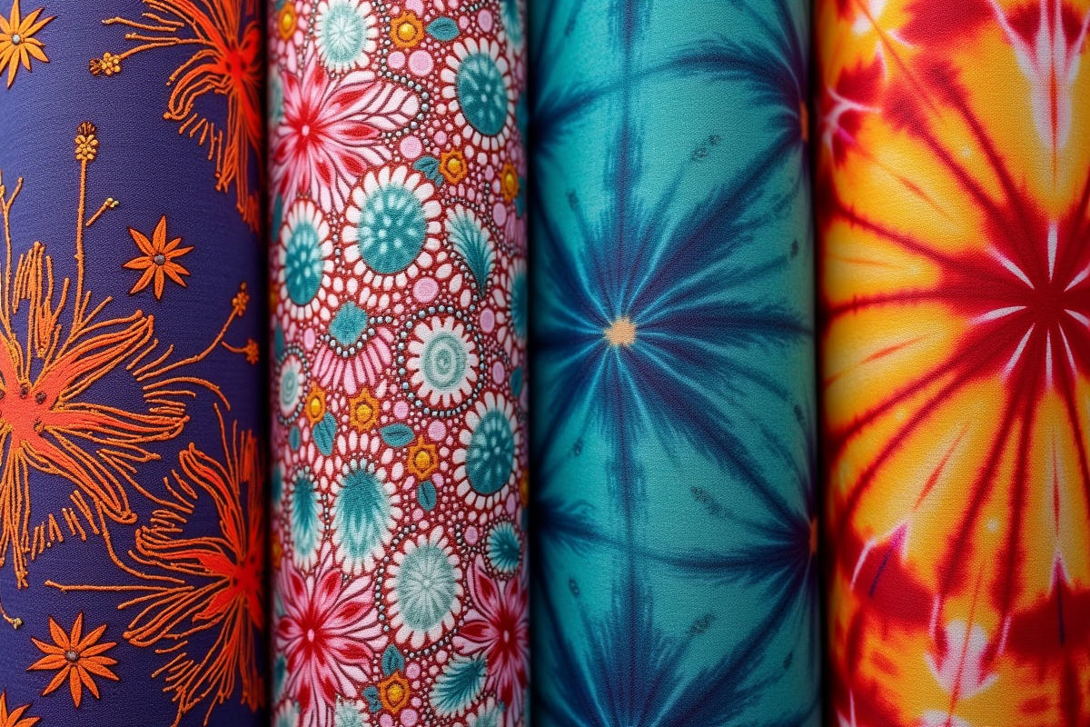 tissu coloré