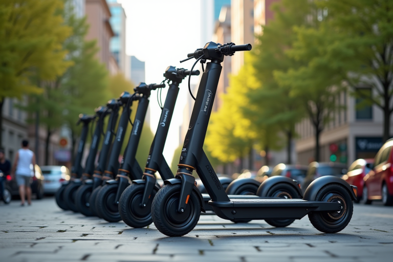 Comparatif des trottinettes électriques puissantes en 2025