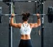 woman doing weight lifting
