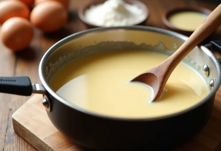 Crème pâtissière épaisse avec ingrédients et astuces maison