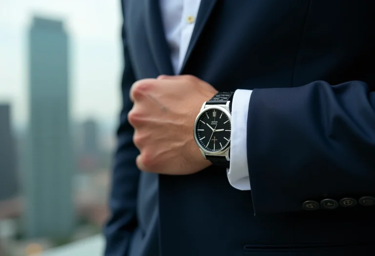 Montre pour homme au design minimaliste et élégant