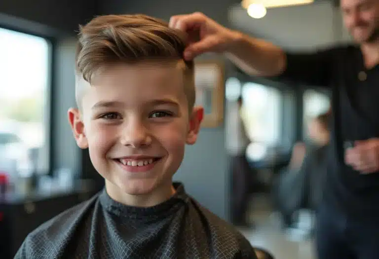 Tendances de coupes de cheveux pour garçons de 10 ans en 2023